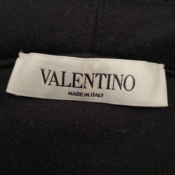 Black VLTN Hoodie Bodysuit - Picture 6 of 8